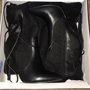 Thigh High boot heels